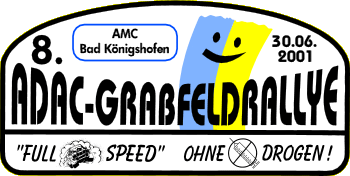 8. ADAC-Grabfeldrallye 2001